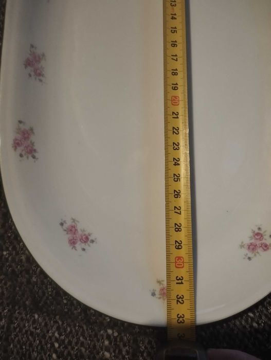 PRL półmisek w kwiaty Karolina