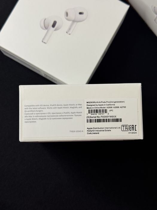 Блютуз навушники Apple AirPods Pro 2