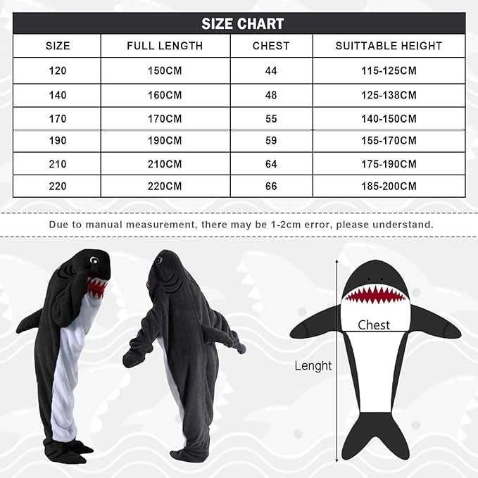 Nowy Koc-Rekin Śpiwór Piżama (190 cm) | HIT Internetu! | MIĘKKI