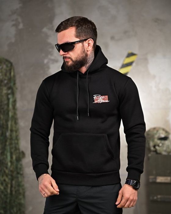 Худі на флісі GENESIS Rise black