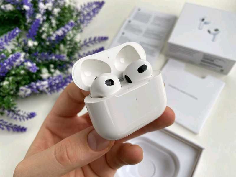 Безпровідні навушники AirPods 3 iOS 17 без ошибки Гарантія наушники