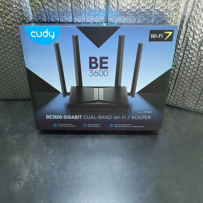Router Cudy BE3600 WR3600 – Gigabit Dual-Band Wi-Fi 7