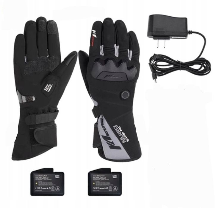 Kemi Moto rękawice podgrzewane xxl