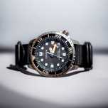 Pasek do zegarka Nato Zulu Strong PVD 20 mm do Citizen BN0150 czarny