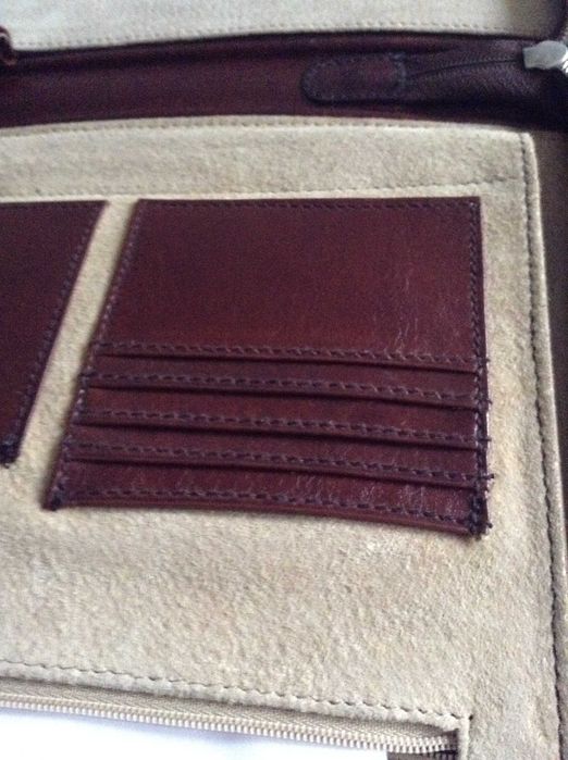 Подарочная кожаная папка органайзер  Cacharel (Кашарель)