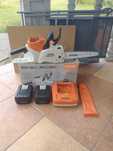 Piła akumulatorowa Stihl msa 200c 2 baterie ap300 ładowarka al 300