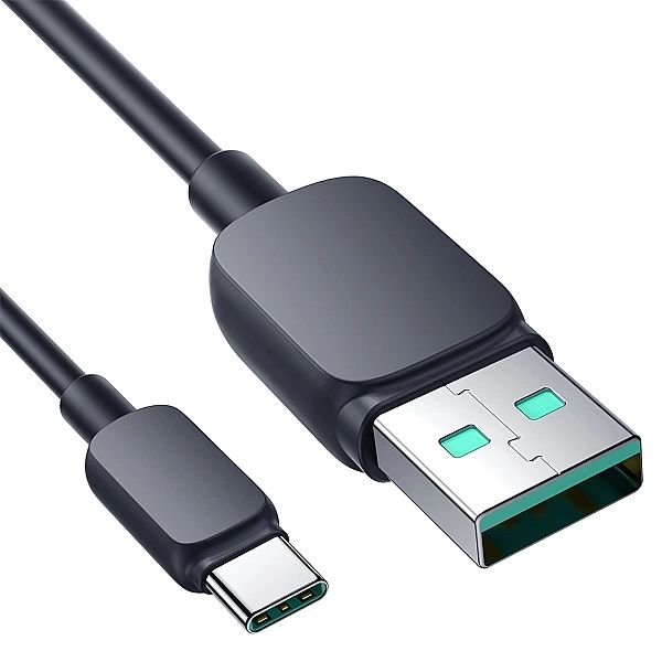 Kabel Joyroom Multi-Color Series A14 USB-A / USB-C 3A 1.2 m - czarny