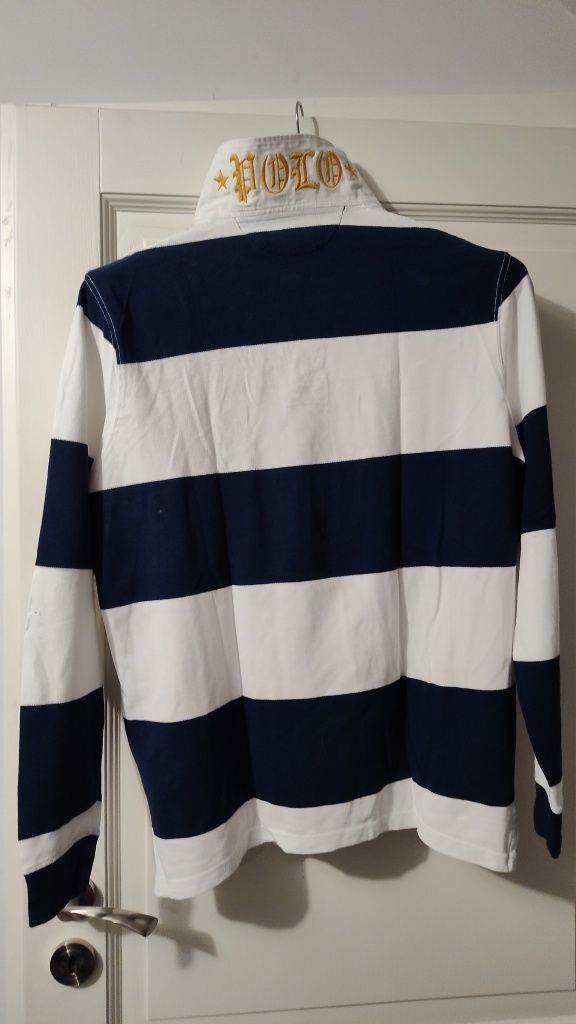 TqNowa bluza POLO Ralph Lauren polówka Rugby z długim rękawem. Rozm M.
