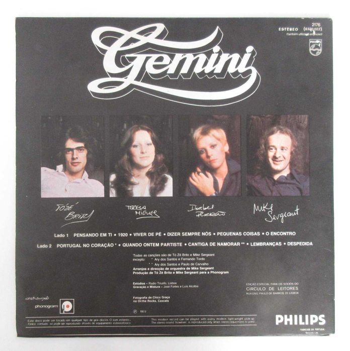 GEMINI - Pensando Em Ti (LP)