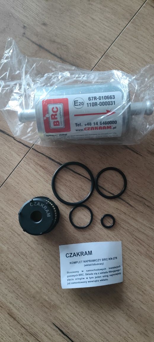 Zestaw filtrów BRC