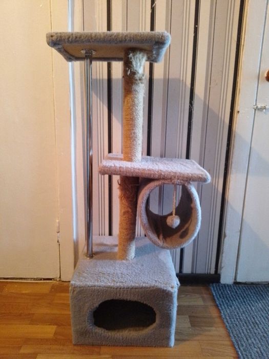 Кігтеточка, будиночок для кота