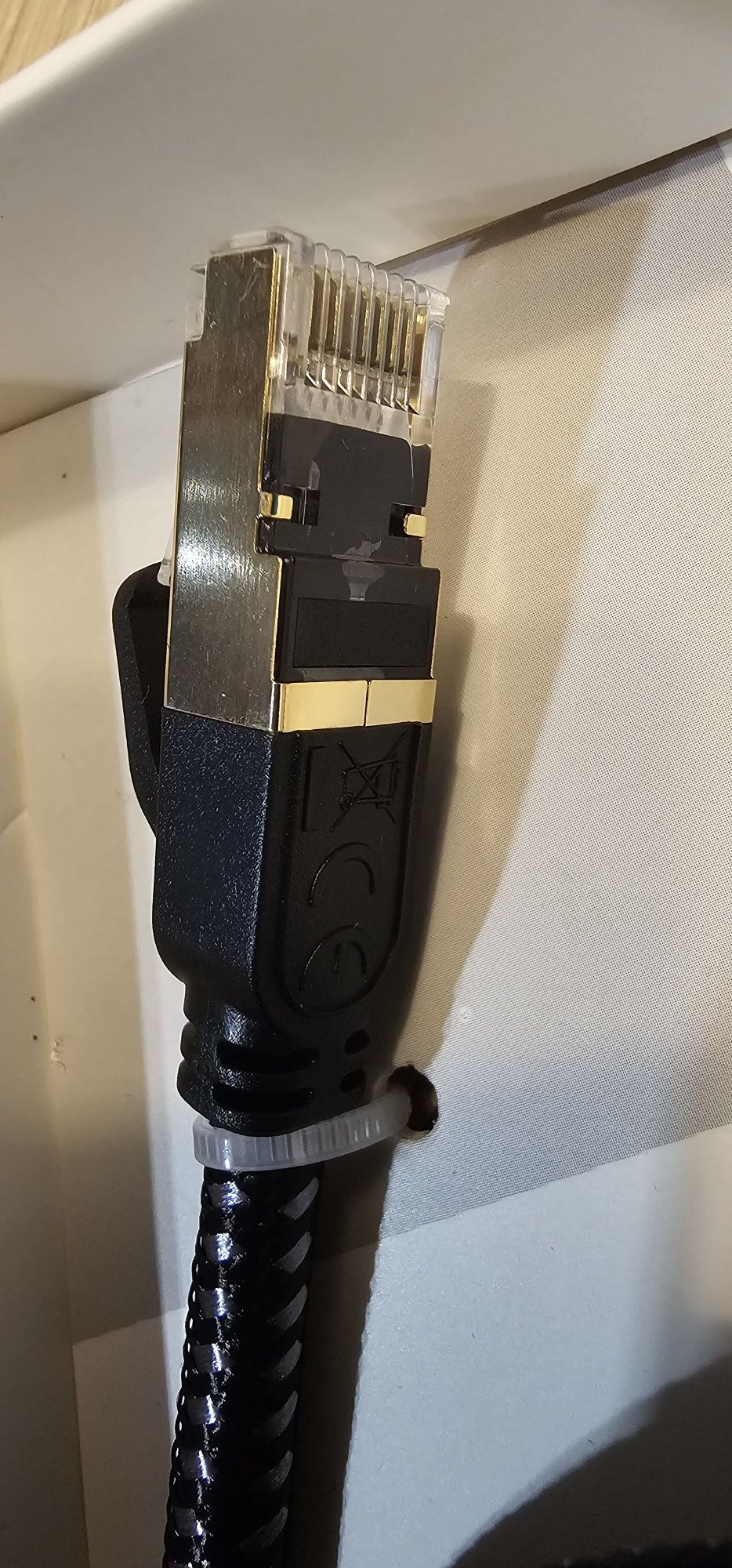 Kabel do internetu RJ45 Cat.8 o długości 2 metry