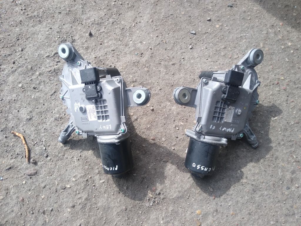 Mechanizm wycieraczek przód prawy lewy Citroen C4 grand Picasso komple
