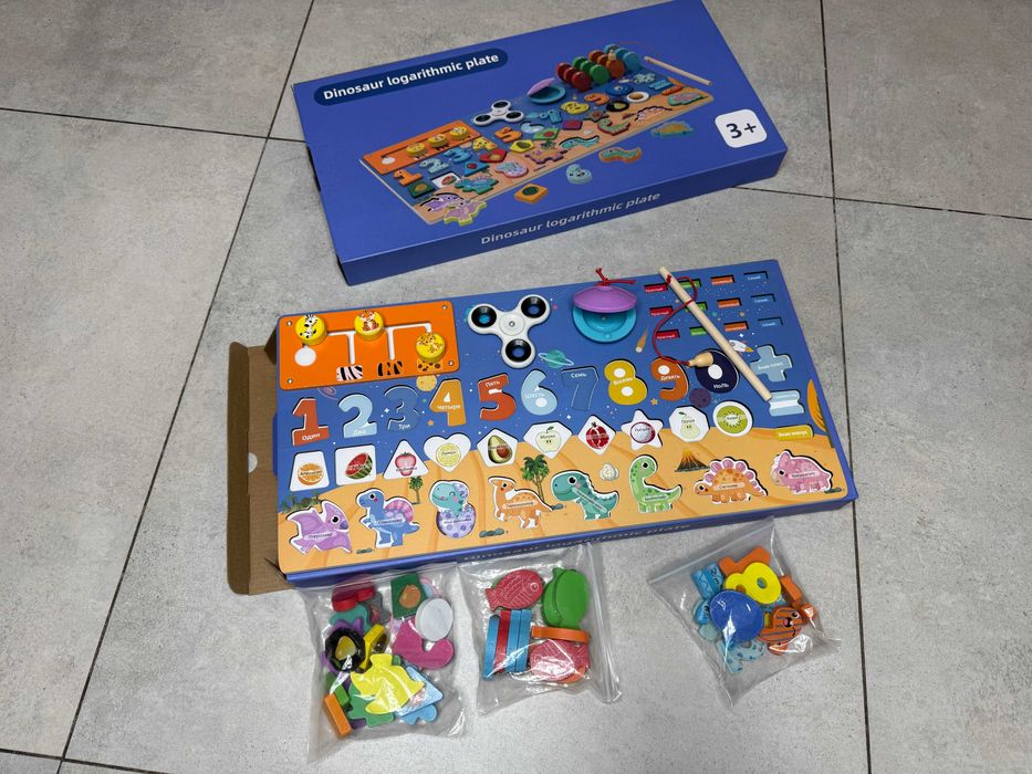 Доска развивающая монтессори. Логічна дошка монтессорі дитяча