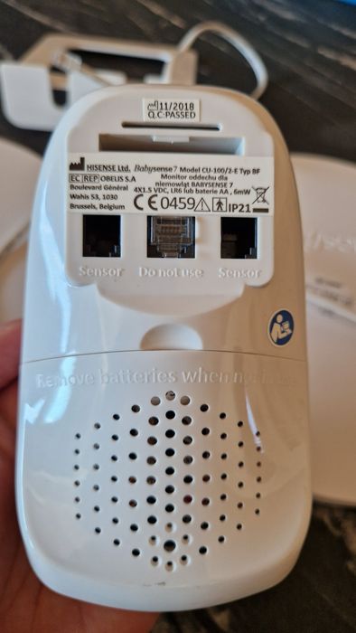 Monitor oddechu dla niemowląt.