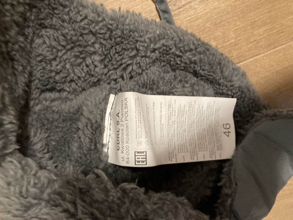 Czapka ciepła zimowa dla niemowlaka roz. 46 Coccodrillo