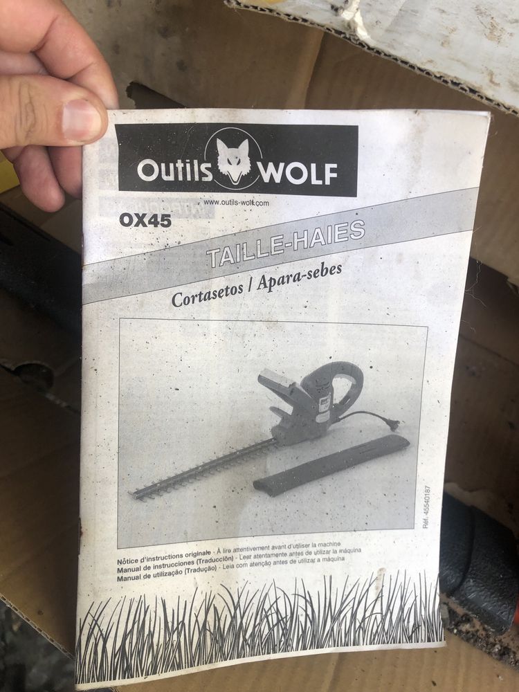 Maquina cortar sebes outils wolf