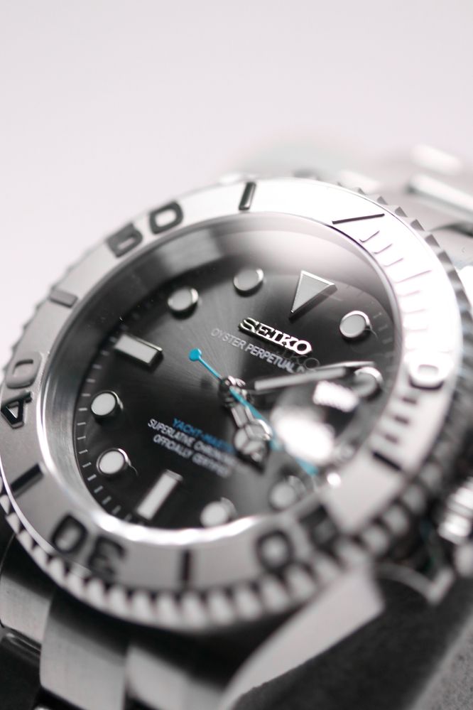 Zegarek Custom Seiko Mod Submariner Yacht-Master