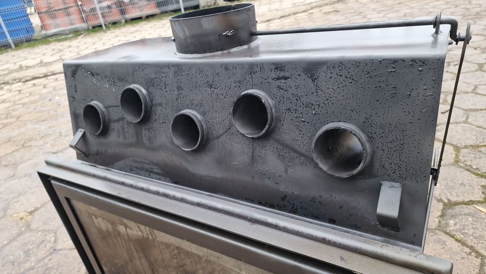 Wklad kominkowy stalowy Milla 16 kW PANORAMA