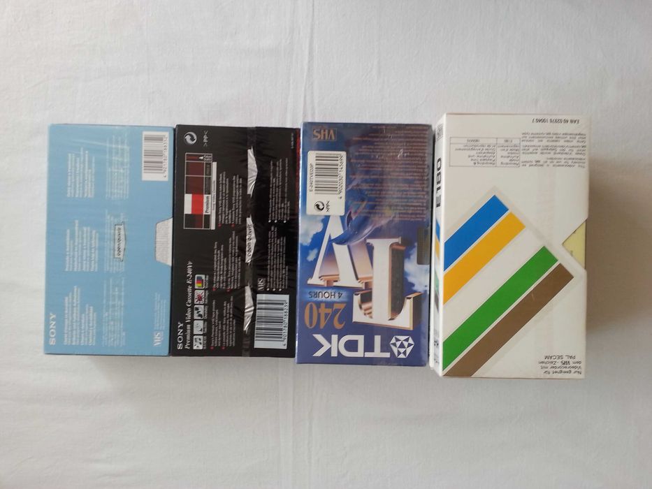 Kaseta VHS TDK, Sony, HCM [ nowa w folii ]