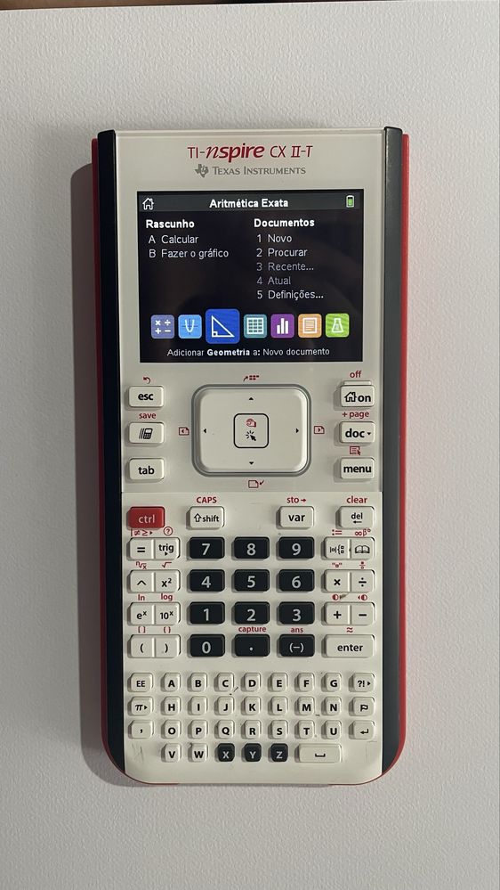 Calculadora Gráfica TI-Nspire CX II-T - Texas Instruments