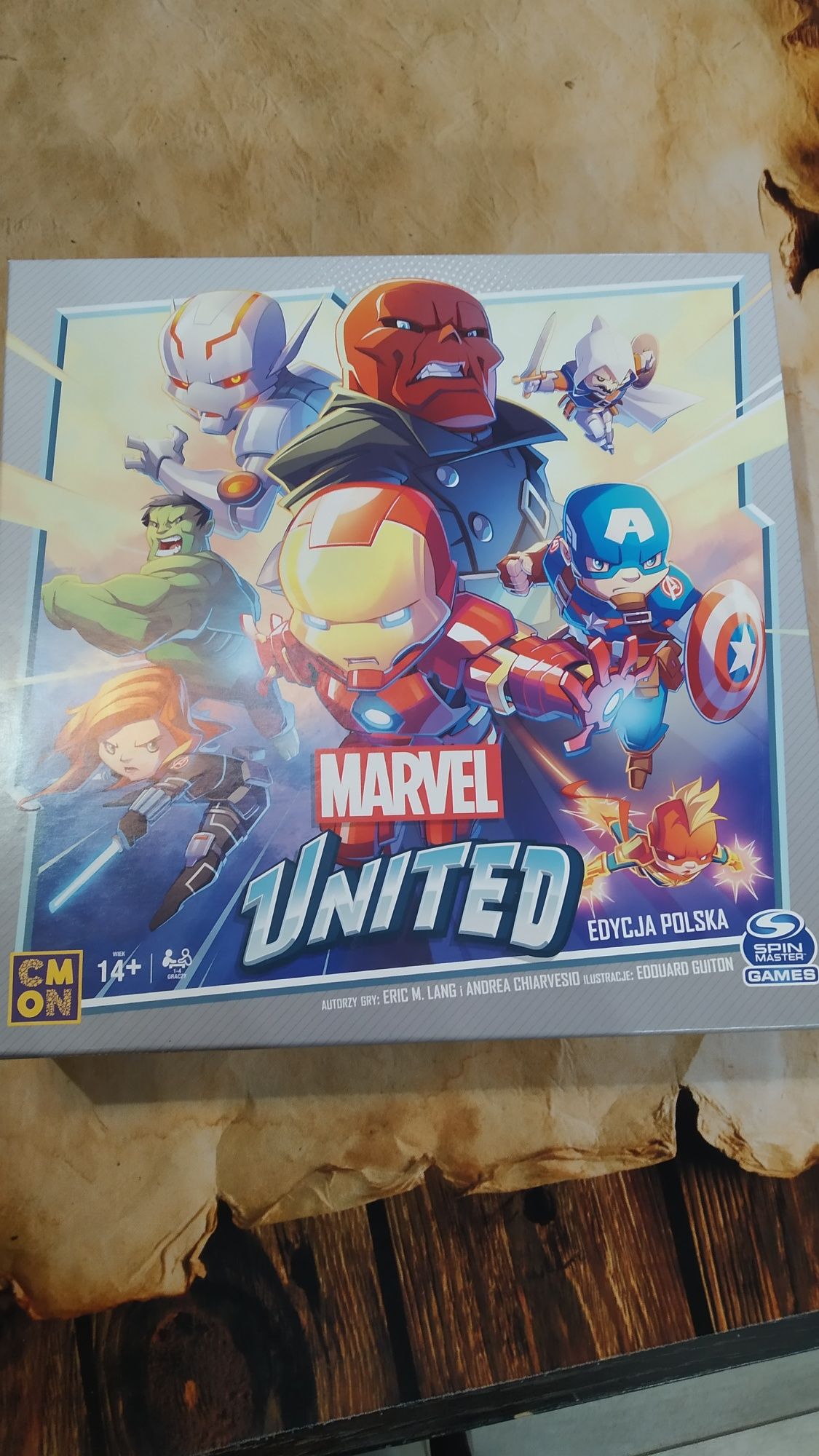 Gra Marvel United (wersja PL)