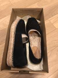 Espadryle UGG czarne zamszowe 38 nowe