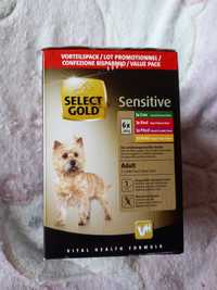 Select Gold sensitive karma mokra dla psa saszetki 6x100g