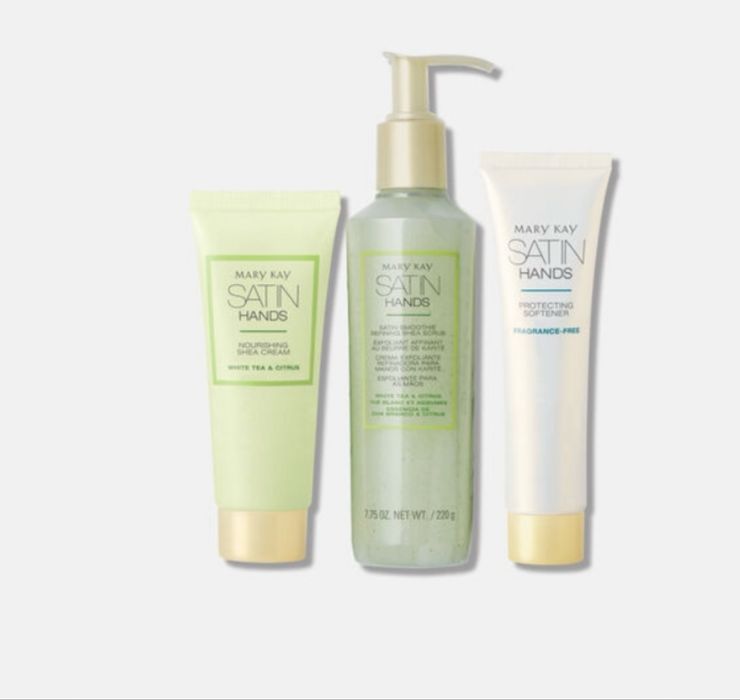 Zestaw do Pielęgnacji Dłoni Satin Hands- White Tea & Citrus
