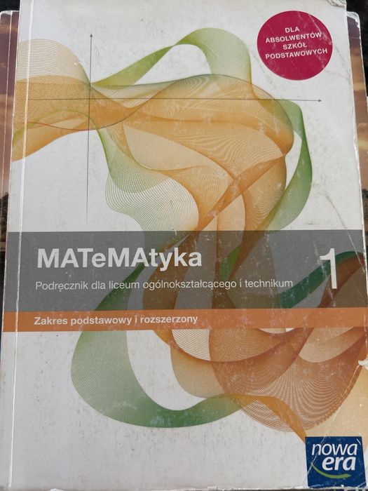 Matematyka 1 Nowa Era