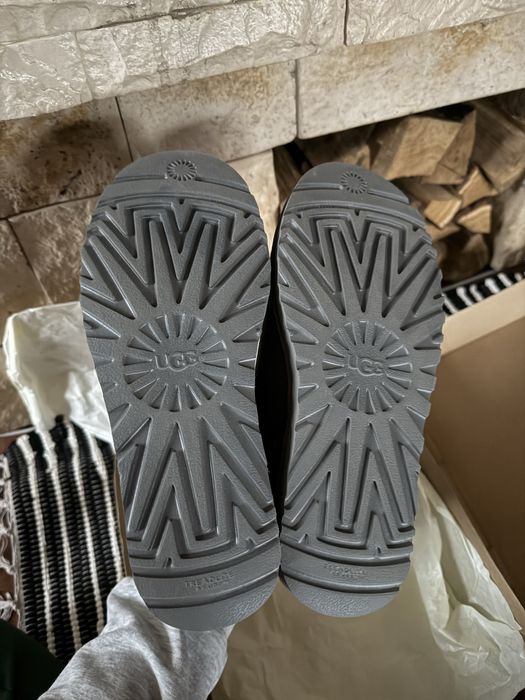 Ugg classic mini II GREY размер 8us(38,5/39) оригинал новые