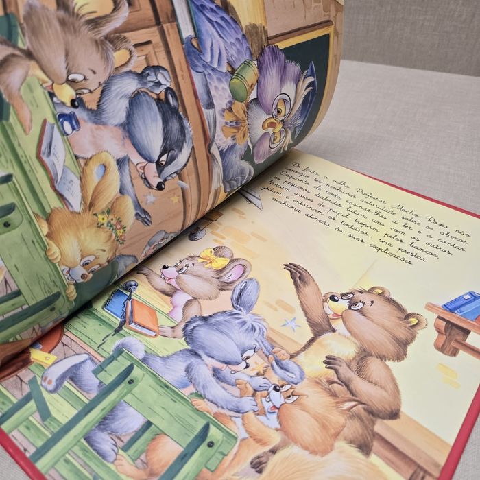 Livro  O Coelhinho Azul vai à escola