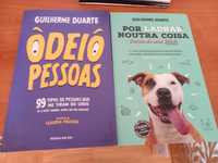 Pack de 2 livros do humorista Guilherme Duarte