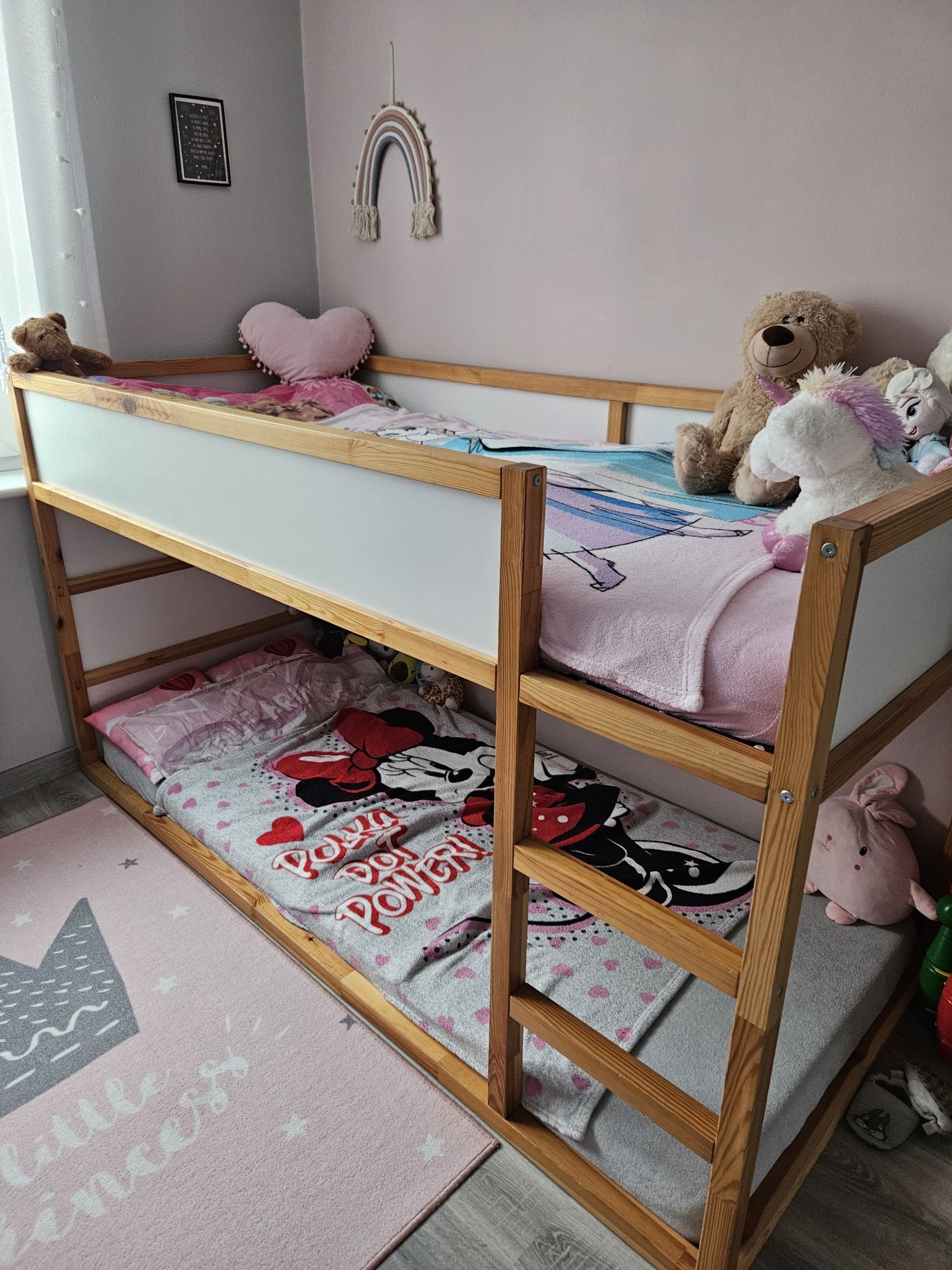 Łóżko podwójne IKEA plus materac