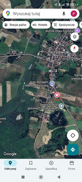 Sprzedam działkę budowlaną w miejscowości Strzyżewo