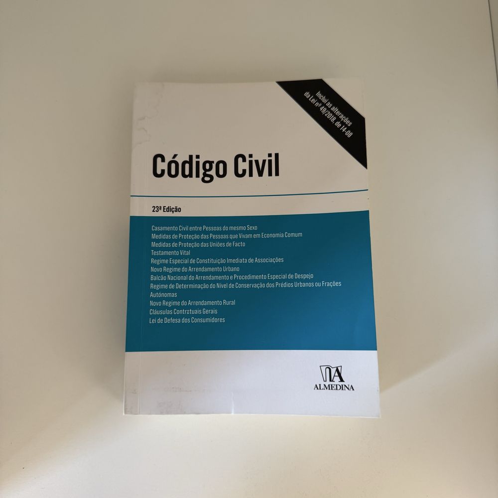 Código Civil Edição 2018