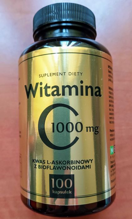 Witamina C 1000 mg z bioflawonoidami 100 kapsułek