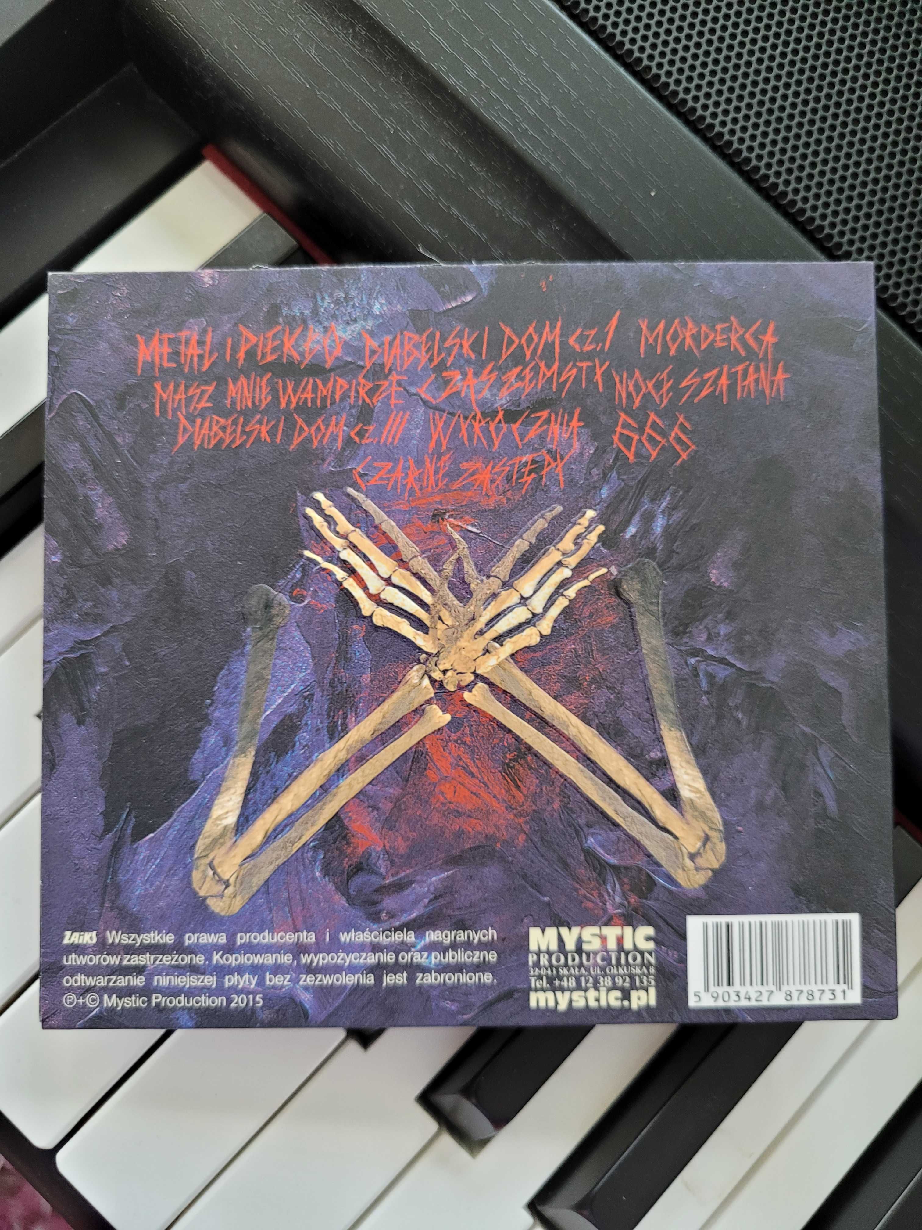 Kat 666 płyta CD z autografami zespołu