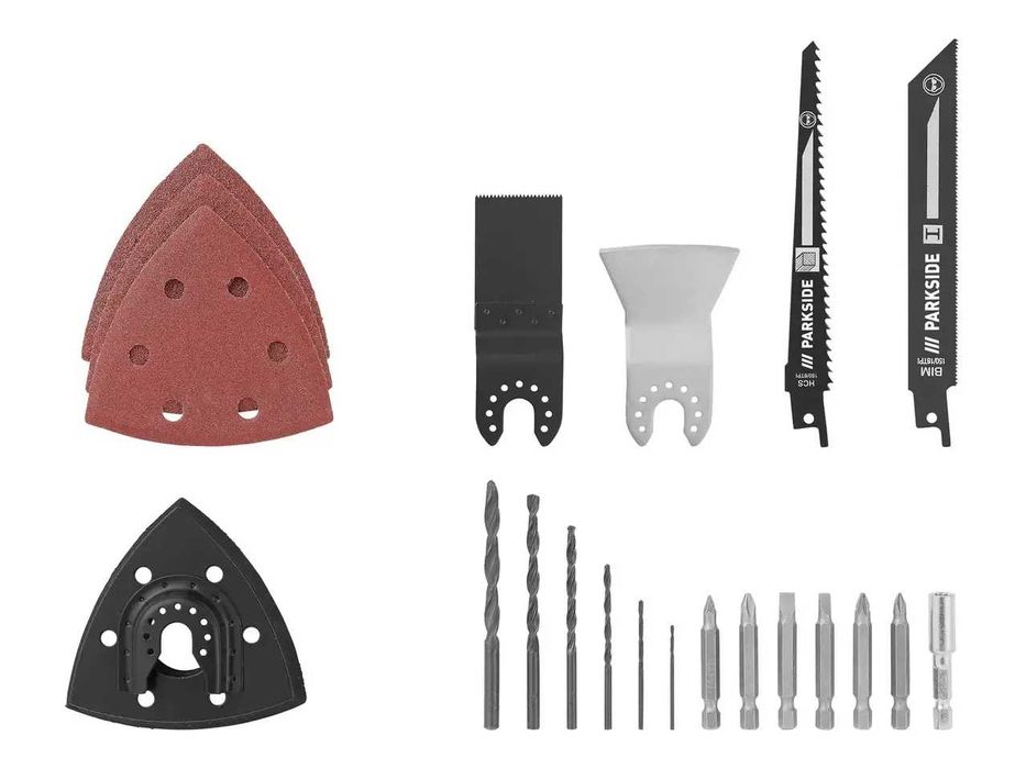 Акумуляторний комбінований інструмент Parkside PKGA 20-Li C2 / 3в1