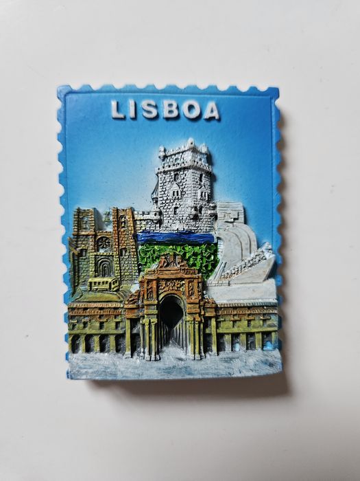 Magnes na lodówkę pamiątka Lisbona Portugalia