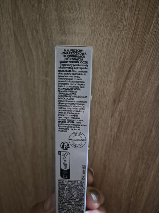 Vichy liftactiv przeciwzmarszczkowa pielęgnacja ujędrniająca pod oczy