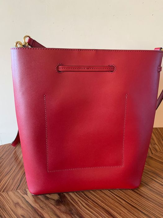 Torebka worek Ralph Lauren skóra