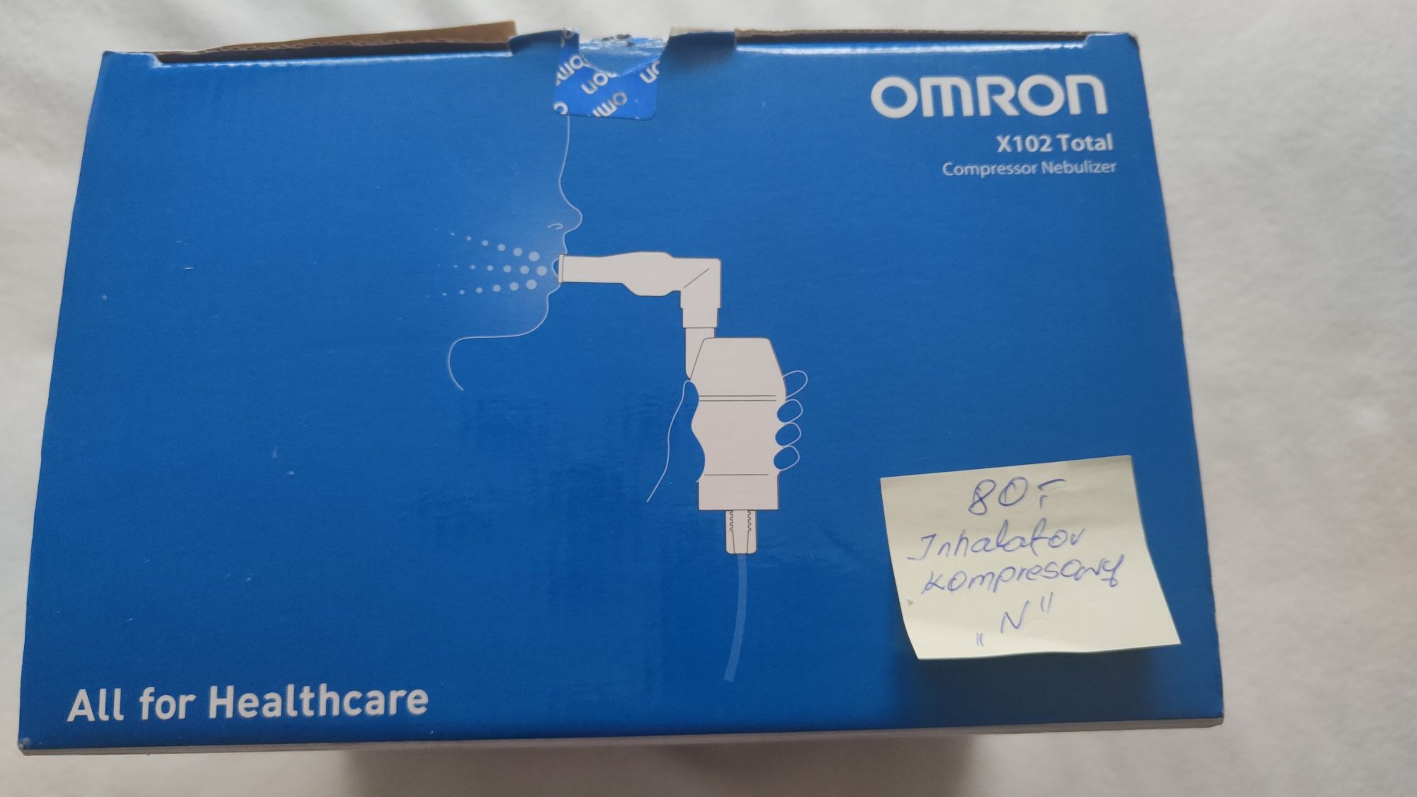 Inhalator Inhalator kompresowy Omron X102 Total biały