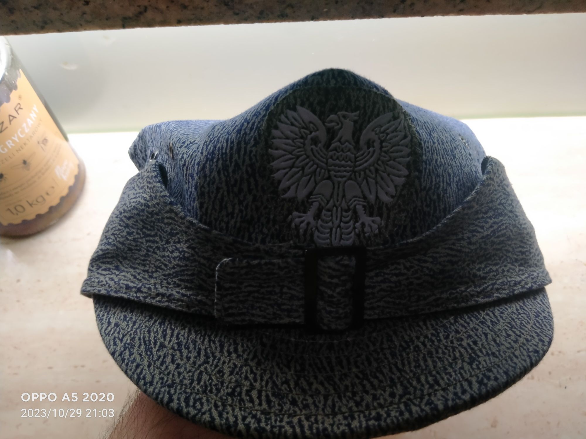 Czapka rogatywka ZOMO PRL milicja