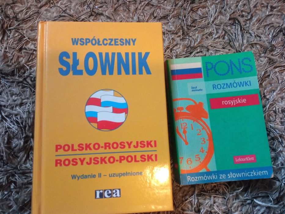 Słownik rosyjski plus rozmówki