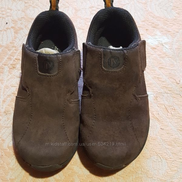 Детские замшевые полуботинки 27 размера,производитель Merrell