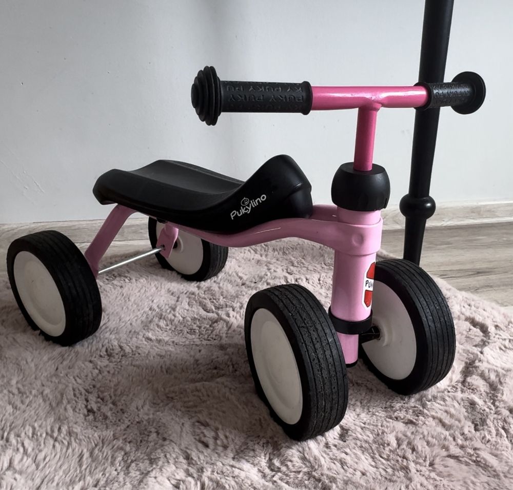 PUKY Pukylino jeździk rowerek różowy retro dla dziewczynki