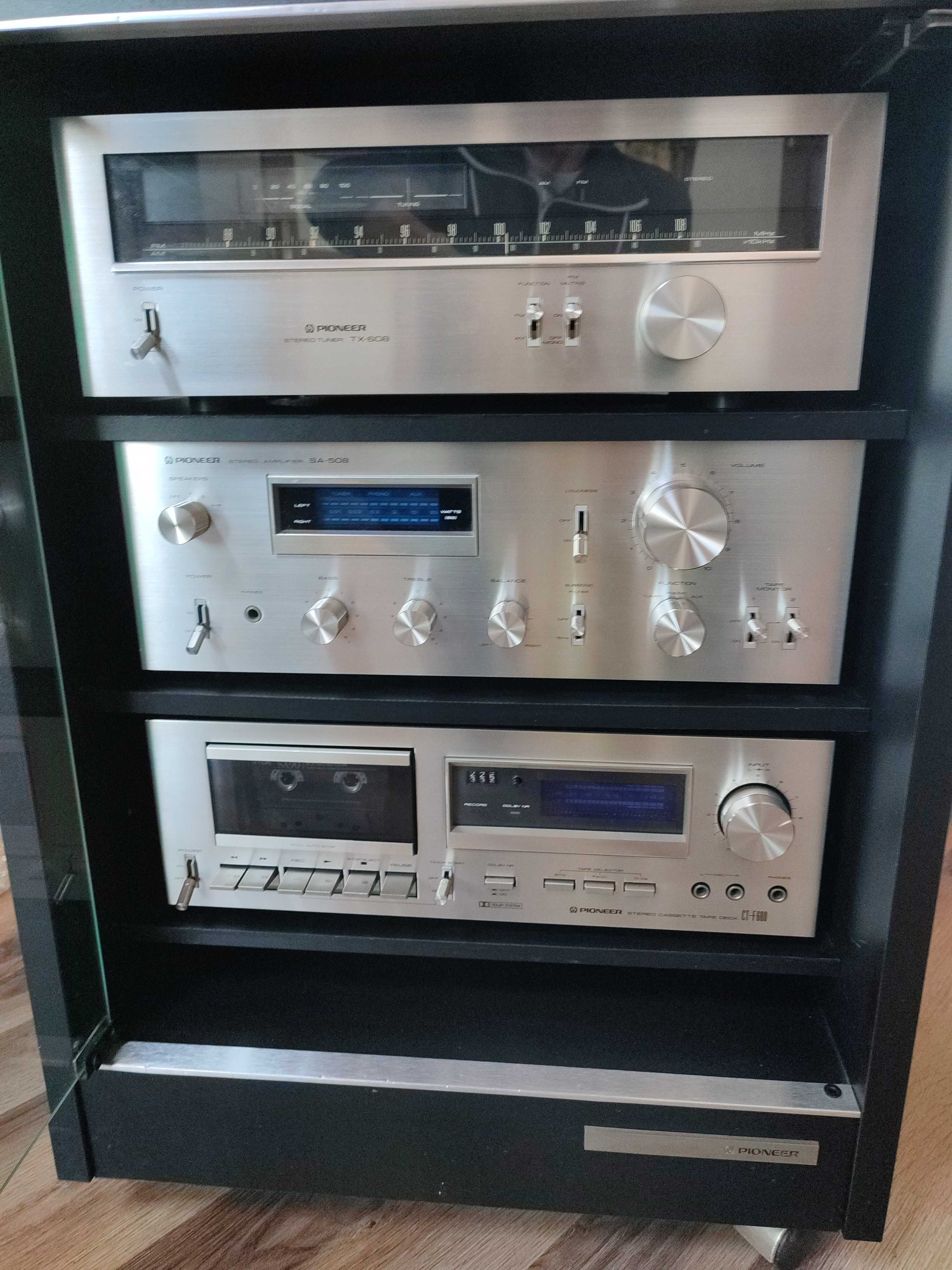 Pioneer sa-508 zestaw stereo , wieża, szafka Pioneer .