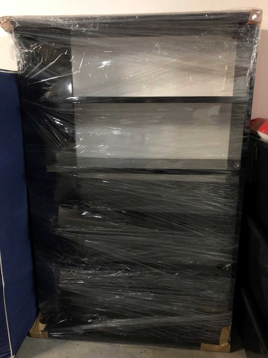 Estante preto brilhante - Baixa de preço