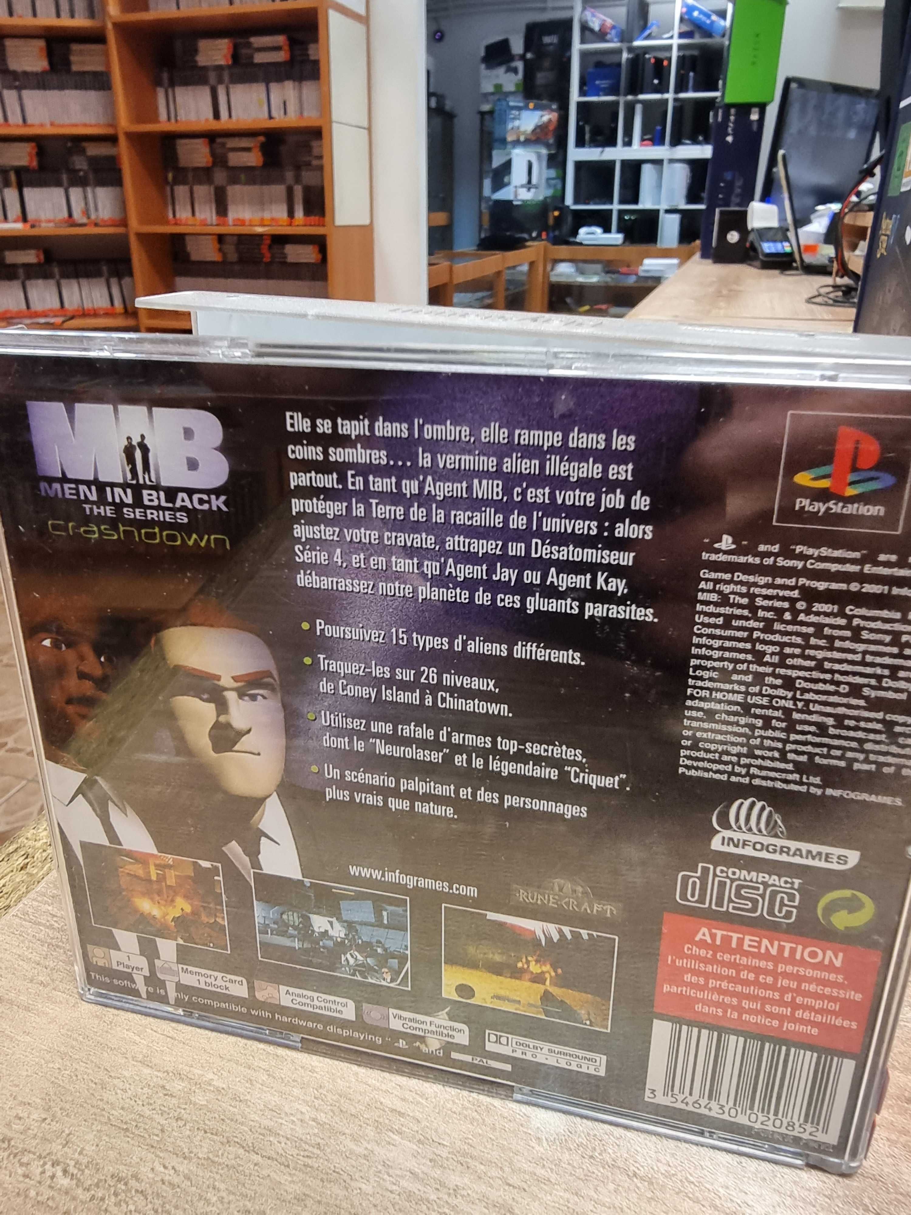 MEN IN BLACK: THE SERIES Crashdown PS1 SklepRetroWWA Wysyłka Wymiana